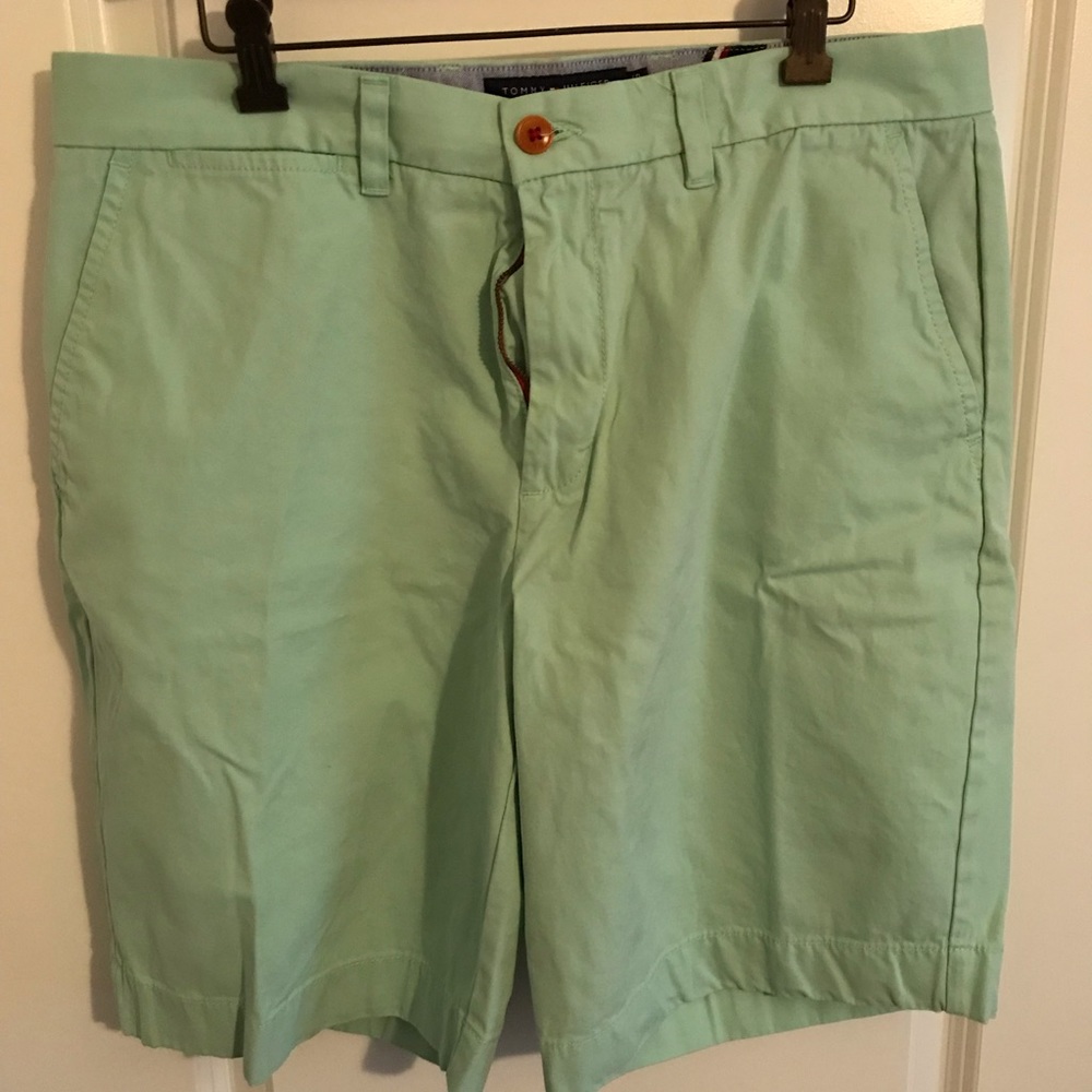 Mint Green Tommy Hilfiger Shorts